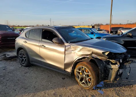 2019 Alfa Romeo Stelvio Ti z USA, uszkodzony, nr VIN ZASPAKBN9K7C71673